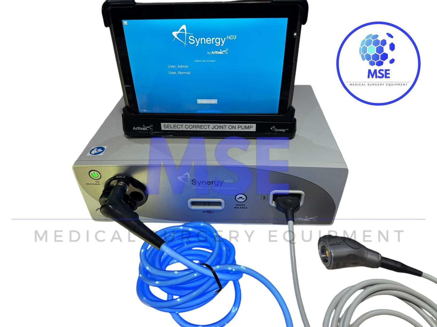 Arthrex Synergy HD3 con Tablet 3 en 1
